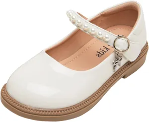 Sports Athletic Tennis Sneaker Girls Dress Shoes Mary Jane Double Straps High Heel Wedding Party for Little/Big Kids