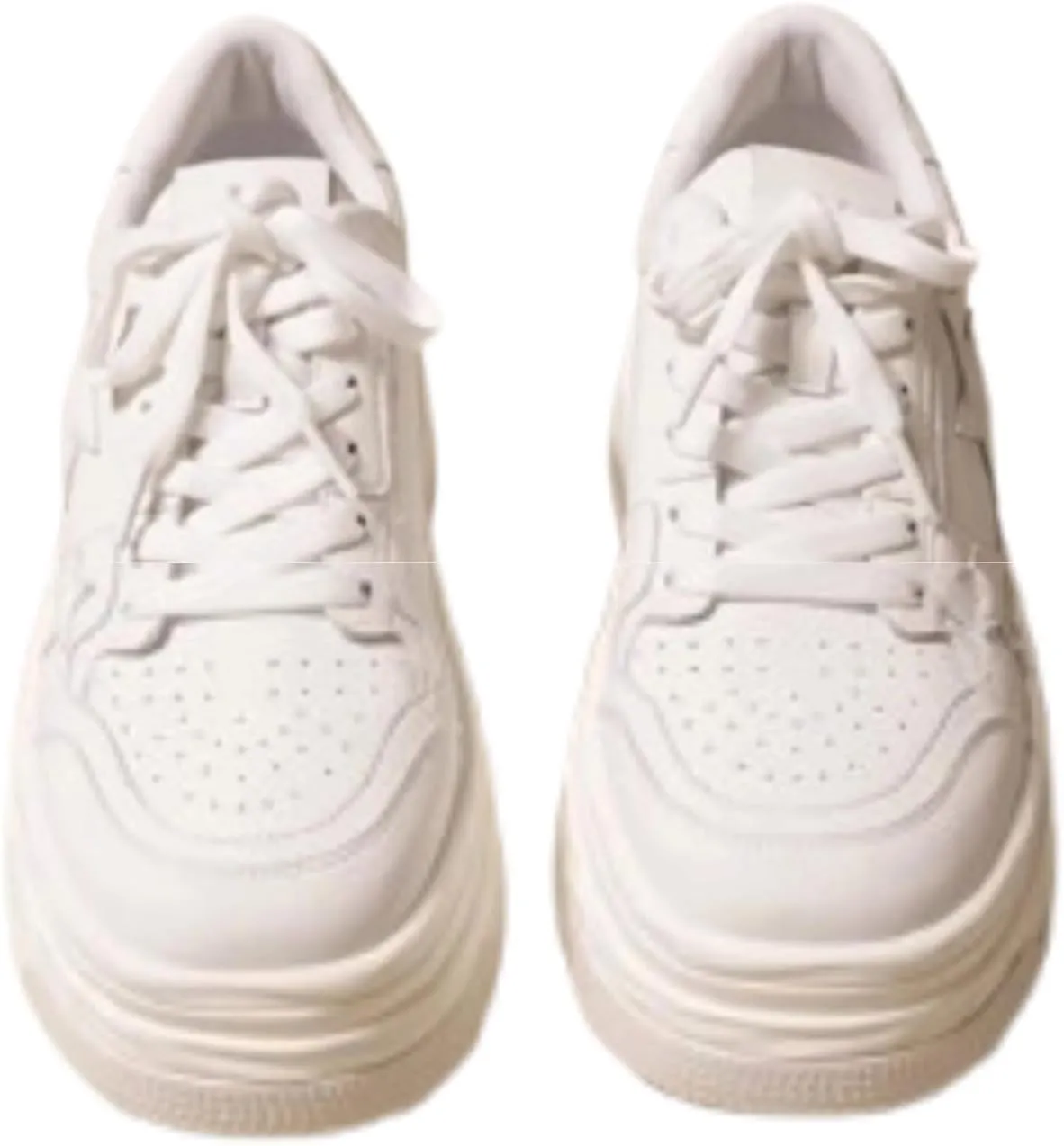 Star Patch Chunky Platform Sneakers for Women Girls, Y2K Streetwear, Sculpted Midsole, Skate, Trendy, Stylish