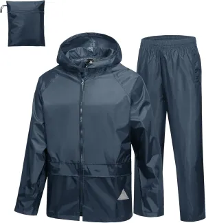 SWISSWELL Rain Suits for Men Women Waterproof Rain Gear for Fishing Heavy Duty Work Raincoat and Pants