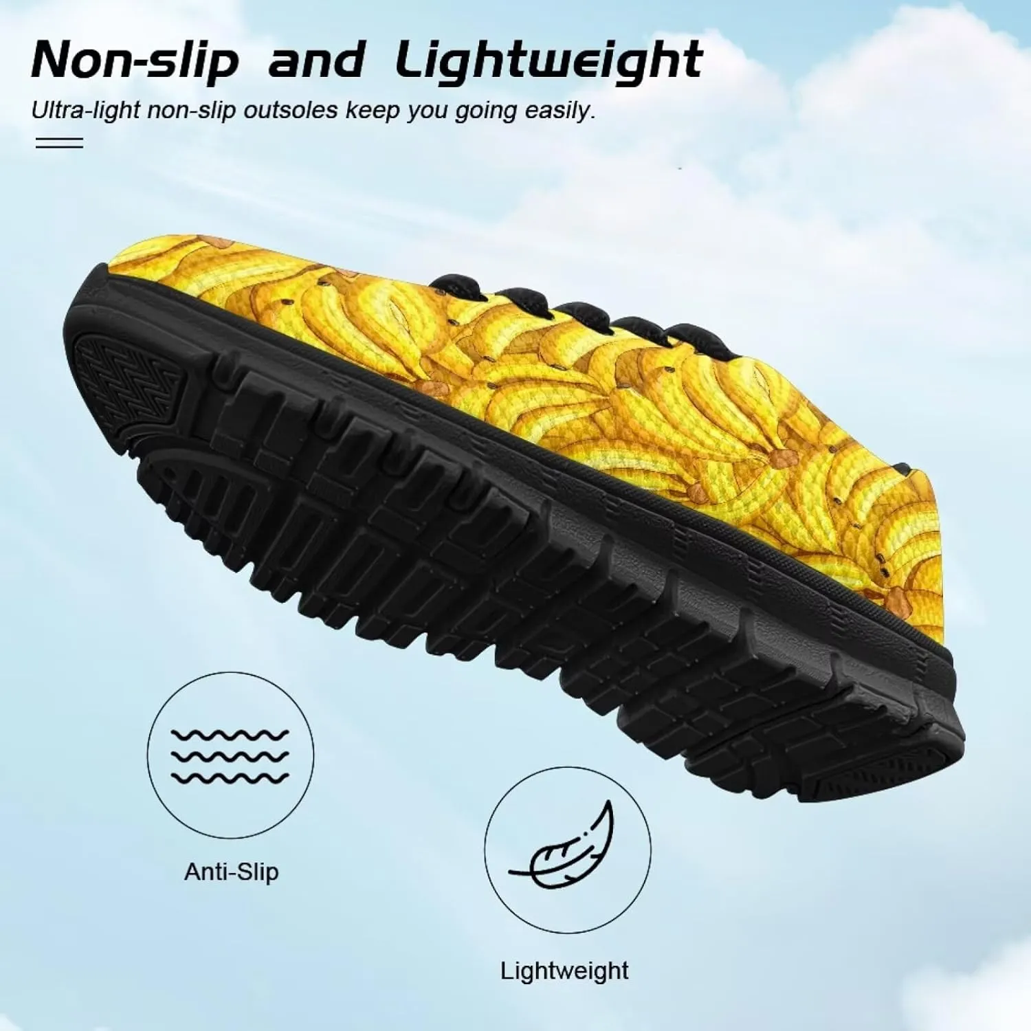 SYtrade Kids Lace-up Athletic Sneaker for Girls Flat Walking Shoes Black Sole
