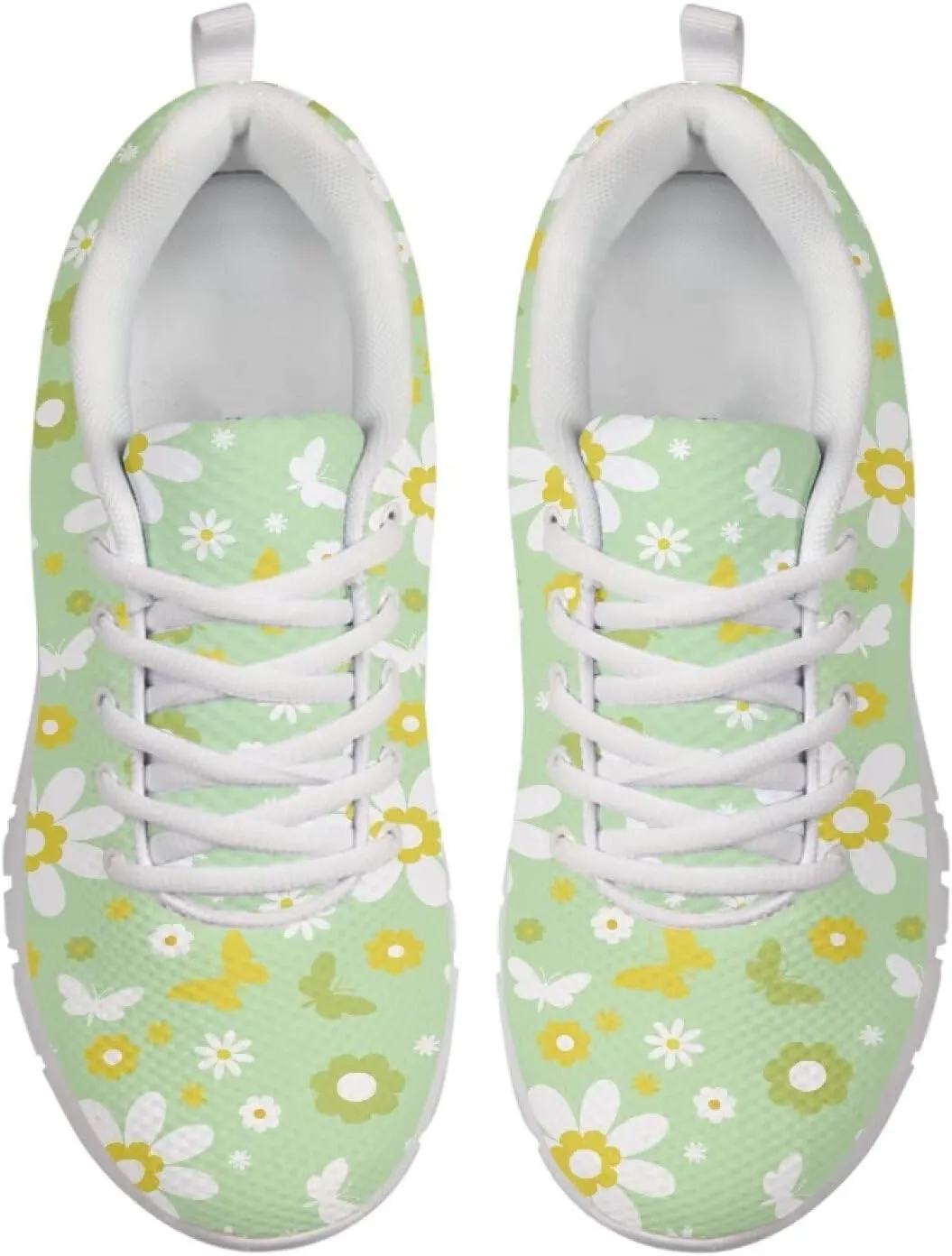 SYtrade Womens Walking Shoes Slip On Sneaker White Sole Flat Canvas Shoes