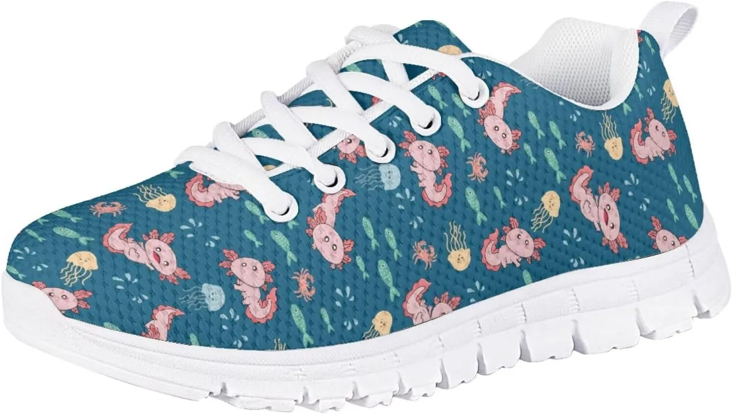 Tennis Shoes for Girls Sneakers Flat Walking Breathable Casual Gym Shoes