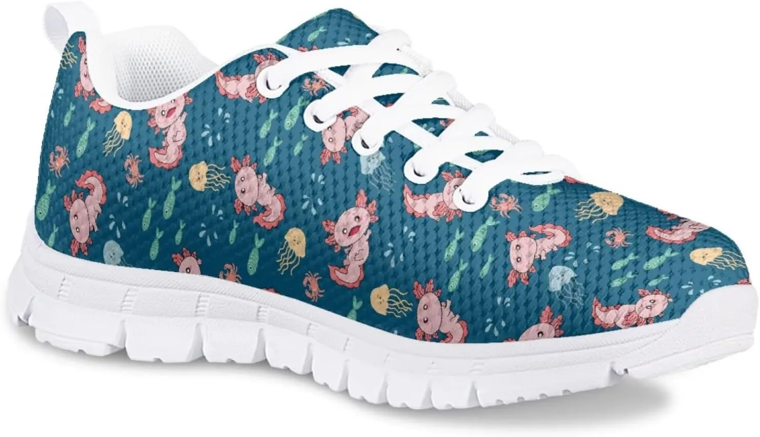 Tennis Shoes for Girls Sneakers Flat Walking Breathable Casual Gym Shoes
