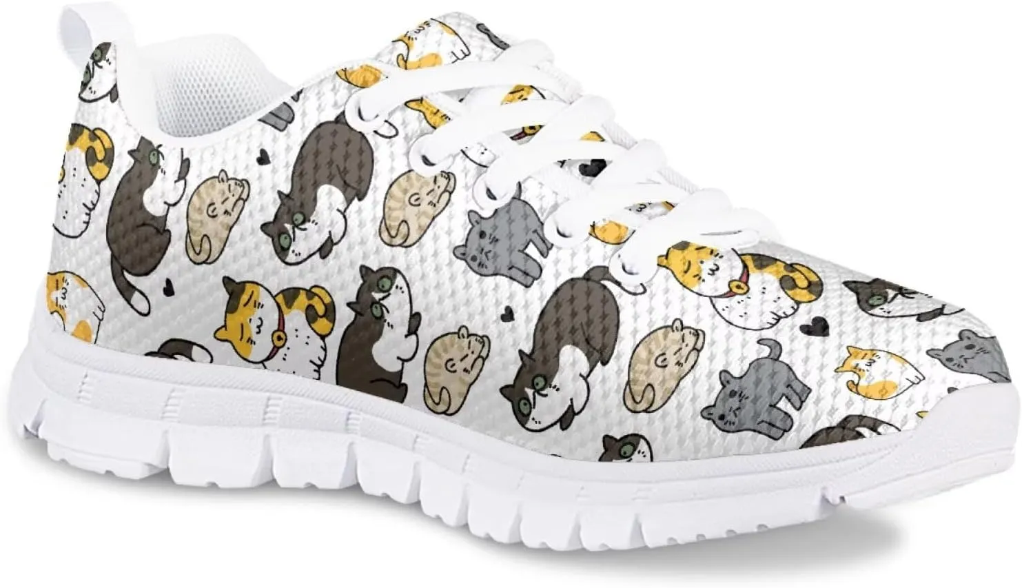 Tennis Shoes for Girls Sneakers Flat Walking Breathable Casual Gym Shoes