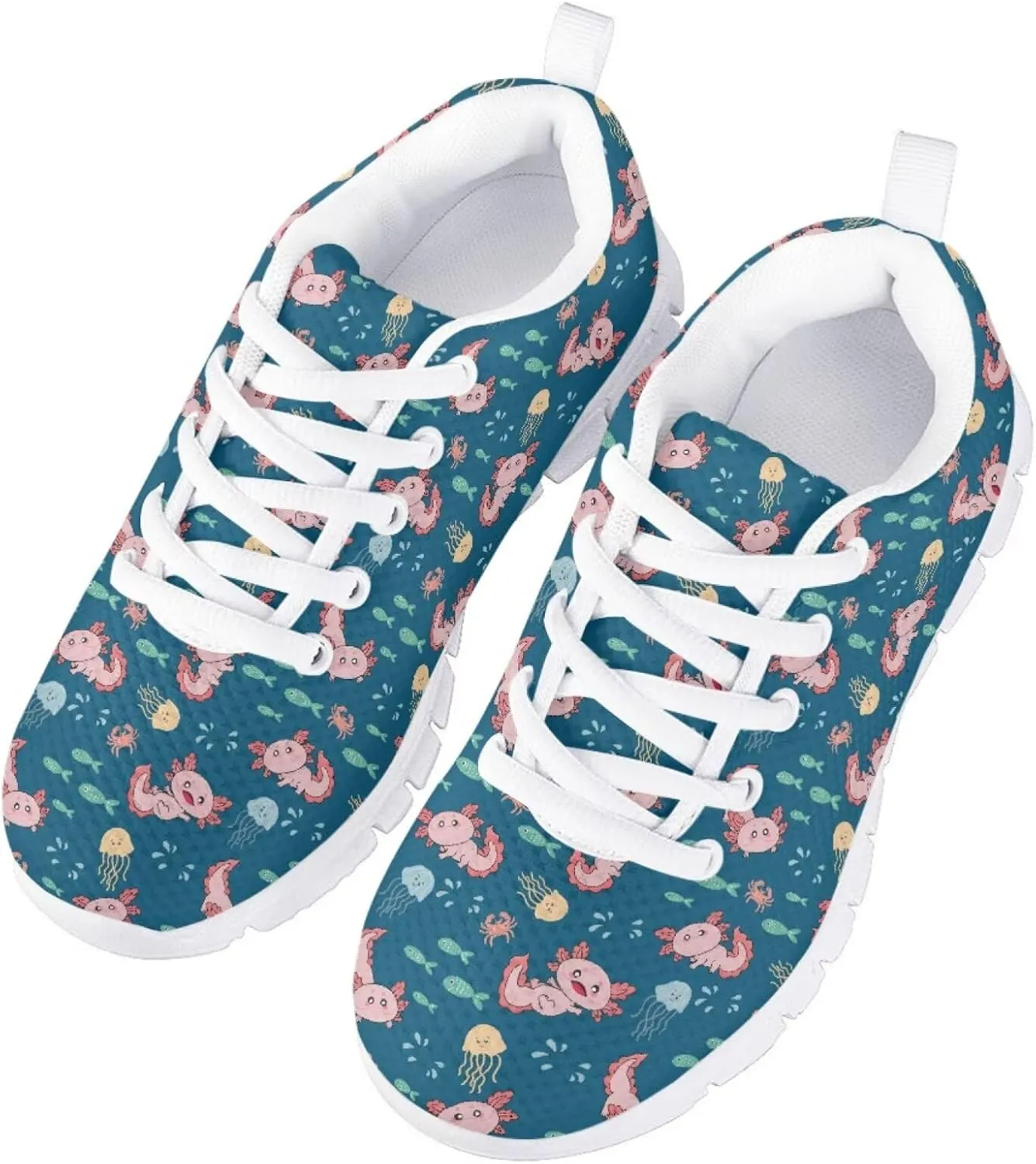 Tennis Shoes for Girls Sneakers Flat Walking Breathable Casual Gym Shoes