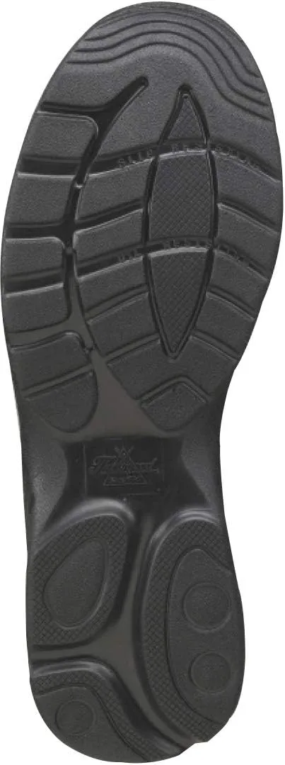 Thorogood Uniform Classics Poromeric Cross-Trainer Plus 6” Black Military and Police Boots for Men and Women with Slip-Resistant Outsole and Memory Foam Insole; Made in USA