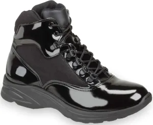 Thorogood Uniform Classics Poromeric Cross-Trainer Plus 6” Black Military and Police Boots for Men and Women with Slip-Resistant Outsole and Memory Foam Insole; Made in USA