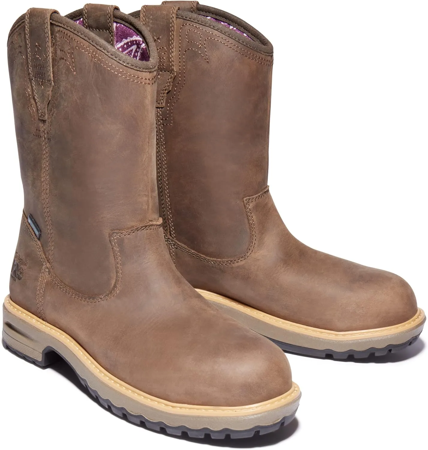 Timberland Women's Ashlar Pull On Alloy Safety Toe Waterproof