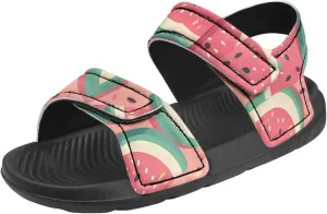 Toddler Sporty Sandals with Adjustable Straps Double Buckle Outdoor Athletic Water Shoes Open Toe Slippers Sandal