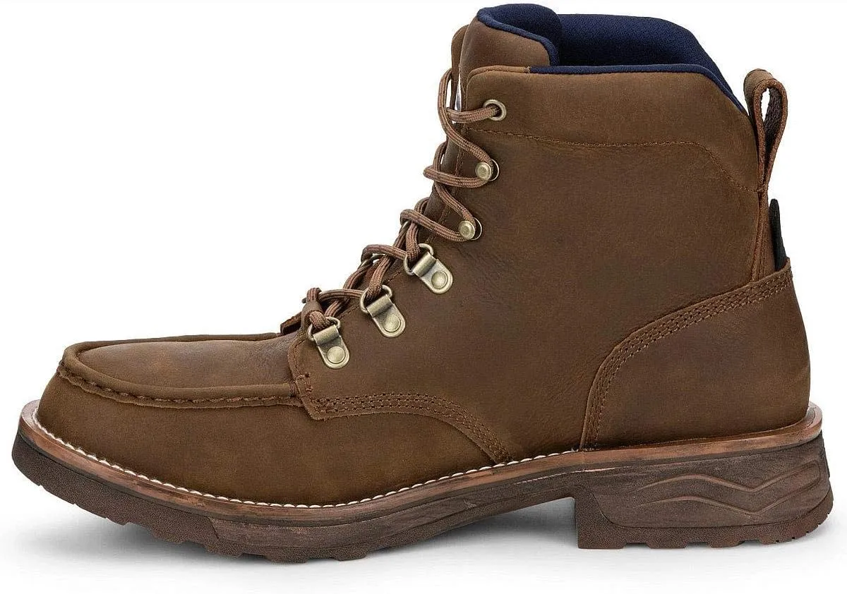 Tony Lama Mens Conductor 6 Inch Electrical Hazard Composite Toe Work/Duty - Brown