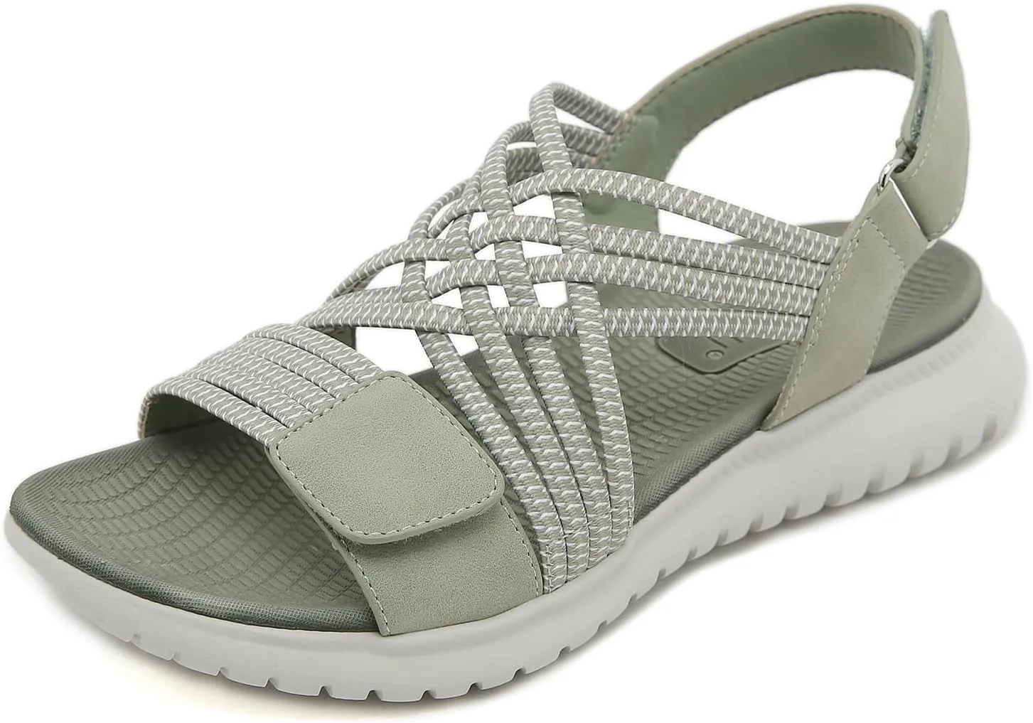 Touchmosees Ankle Strap Sports Sandals - Women's Hiking Sandals Comfortable Walking Sandals for Women Summer Beach Athletic Sandals