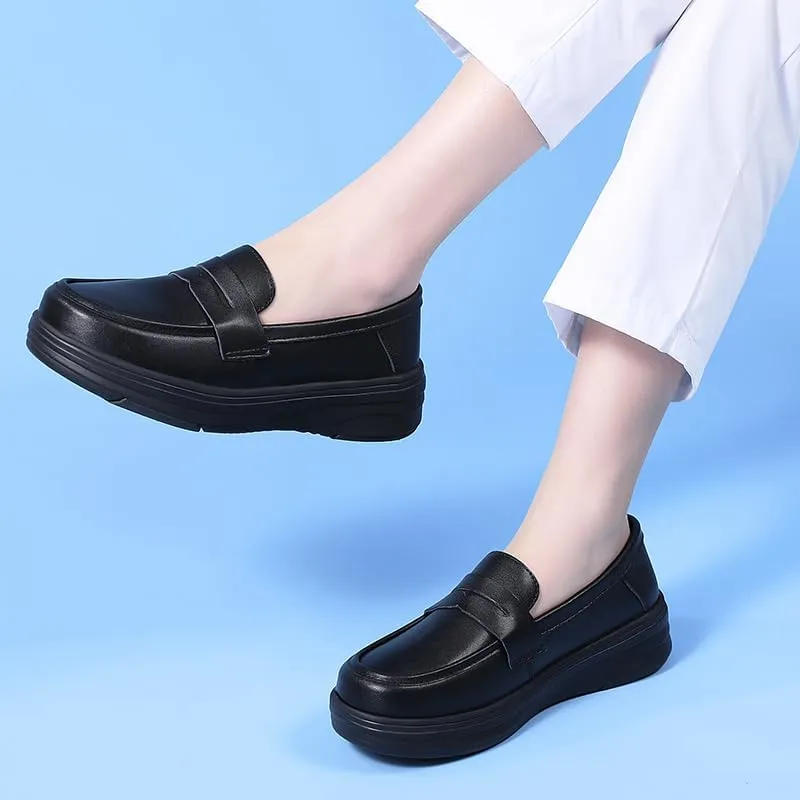 Touchmosees Nurse Shoes Orthopedic Diabetic Walking Sneakers Lightweight Comfort for All-Day Wear Loafers