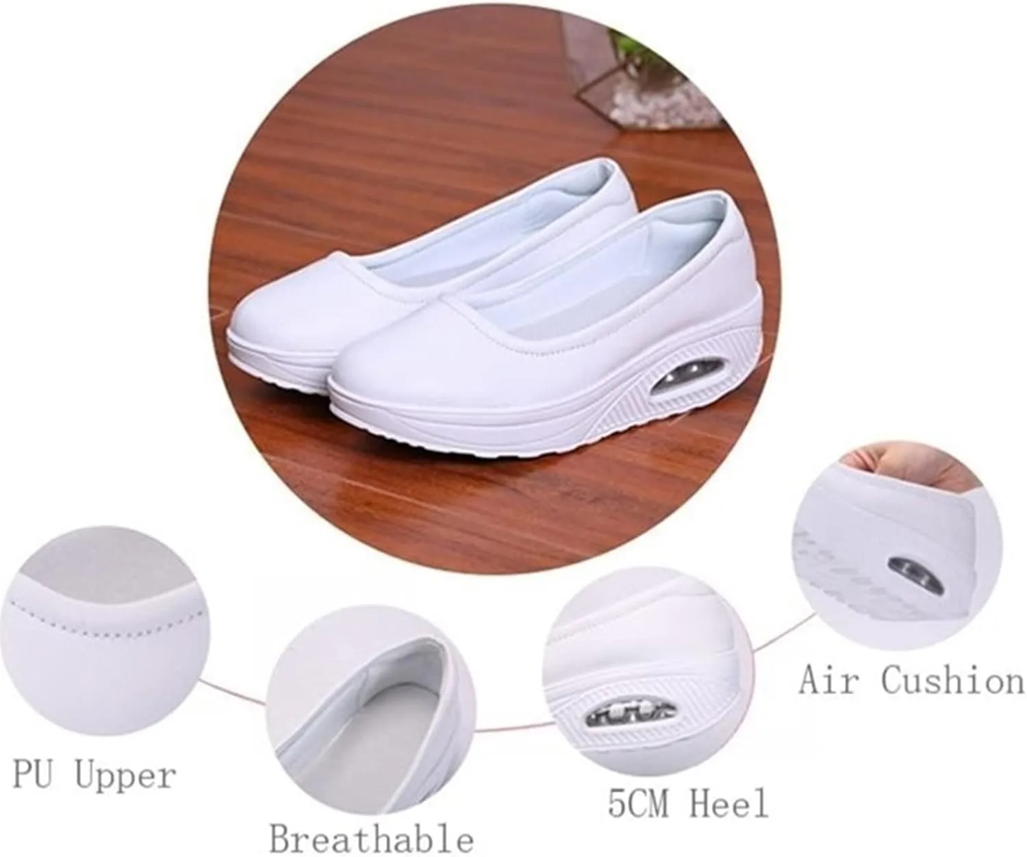 Touchmosees Nurse Shoes Orthopedic Diabetic Walking Sneakers Lightweight Comfort for All-Day Wear Loafers