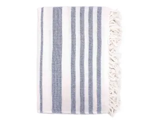 Towel - Blue Risk-free Stripes Beach Low-price guarantee