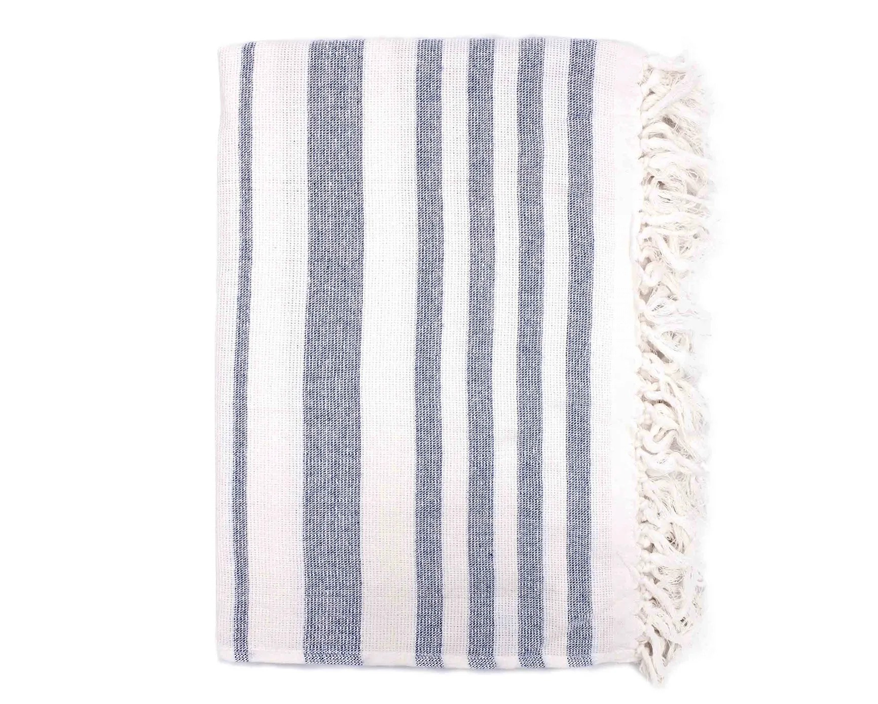 Towel - Blue Risk-free Stripes Beach Low-price guarantee
