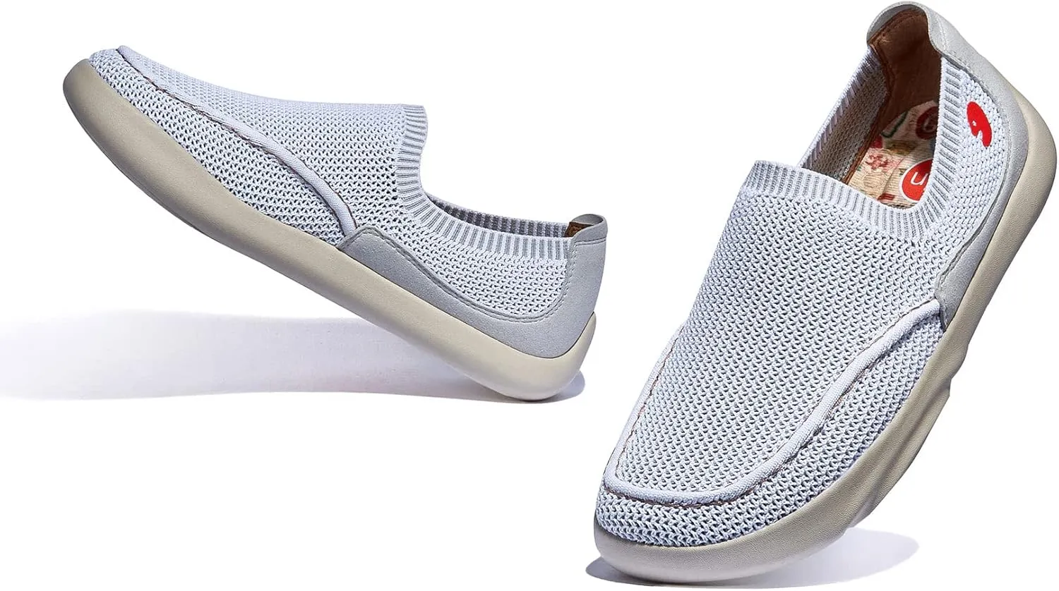 UIN Womens Loafers Casual Travel Barefoot Shoes Lightweight Comfort Slip On Sneakers Mojacar