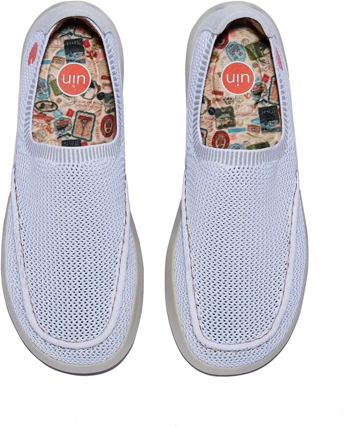 UIN Womens Loafers Casual Travel Barefoot Shoes Lightweight Comfort Slip On Sneakers Mojacar