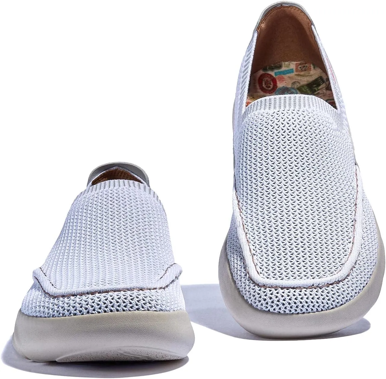 UIN Womens Loafers Casual Travel Barefoot Shoes Lightweight Comfort Slip On Sneakers Mojacar