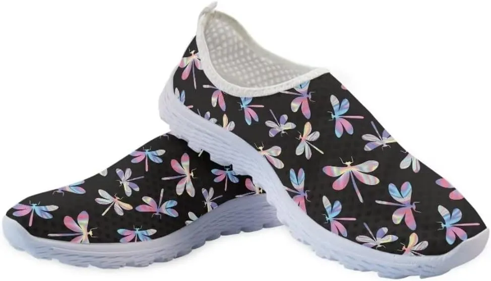 Unisex Walking Shoes Men Women Casual Sneakers Athletic Workout Travel Mesh Flat Shoes