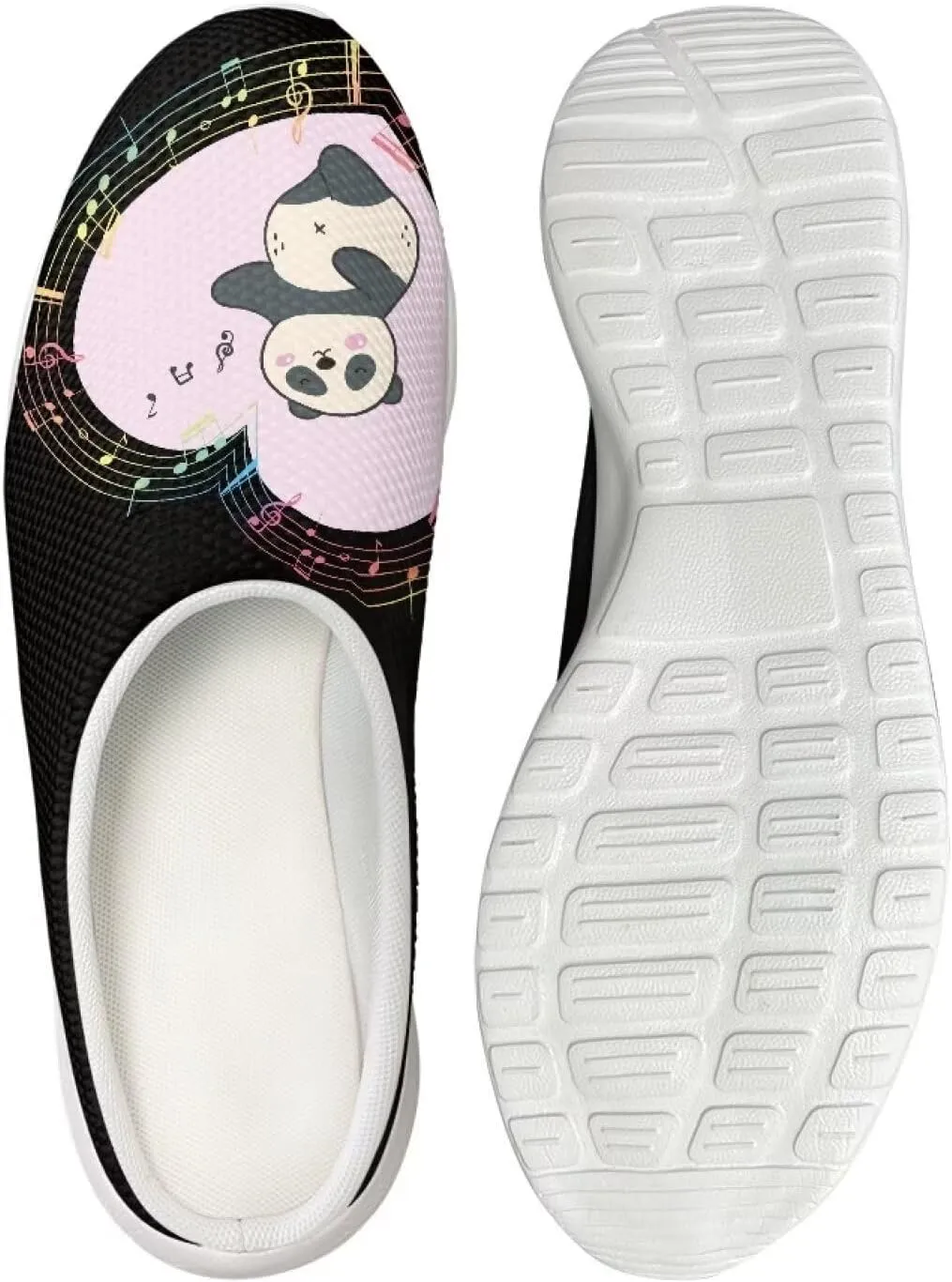 Veniyate Women's Garden Clogs Slip on Garden Shoes Cute Quick Drying Water Shoes Sandals Beach Water Shoes