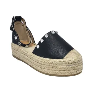Victoria Adames Beverly Espadrilles Shoes Black