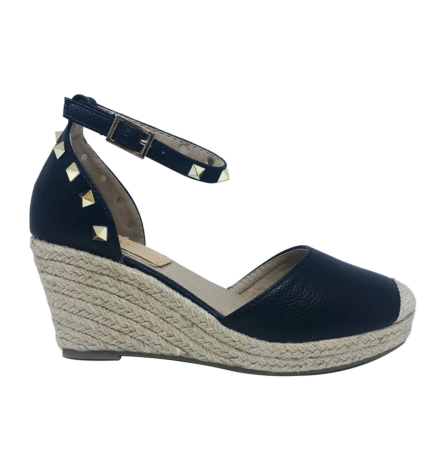 Victoria Adames Sofi Espadrilles Shoes Black