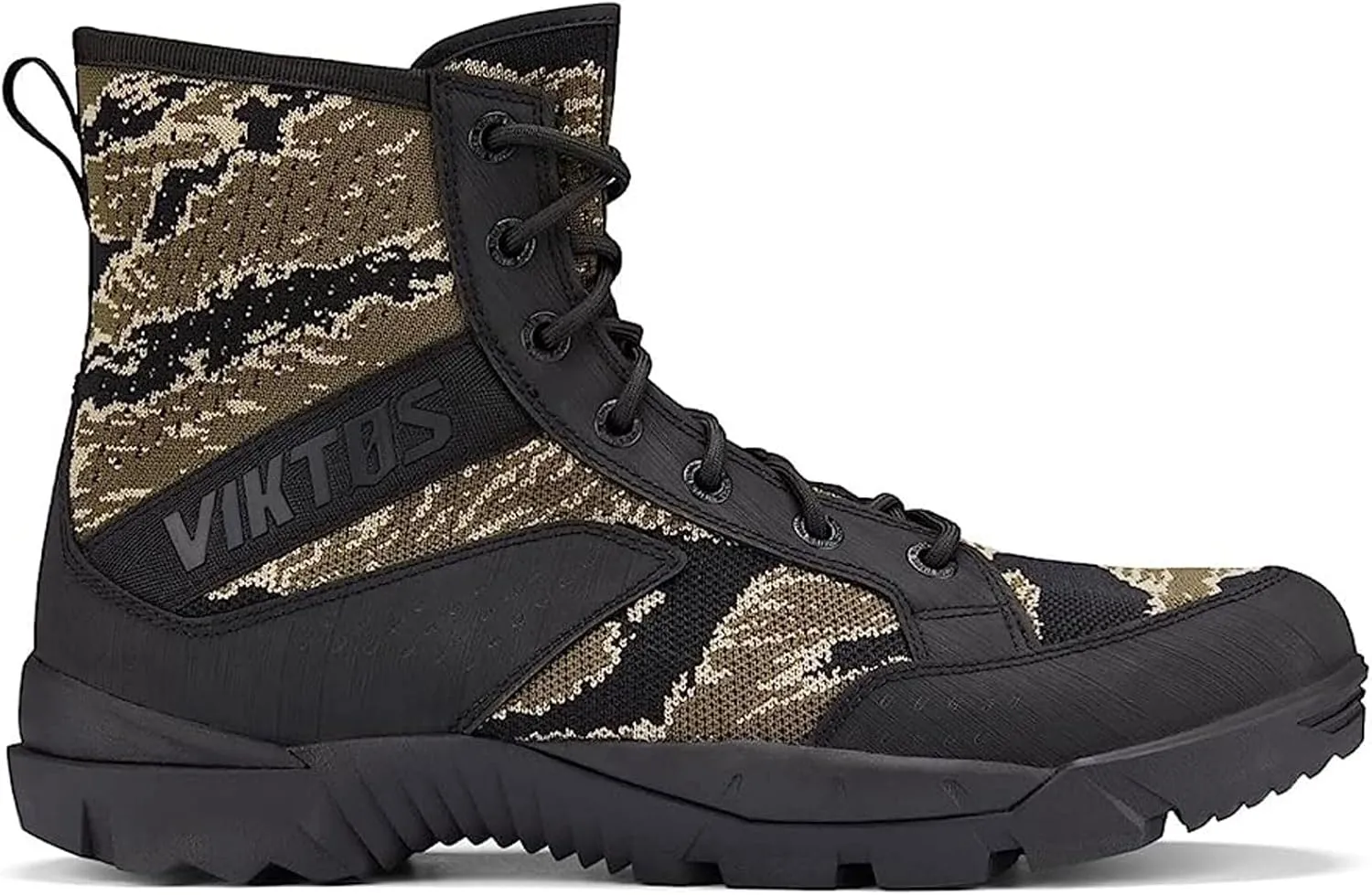 VIKTOS Men's Johnny Combat Jungle Rugged Durable Breathable Reinforced Toe Vented Tactical Camo Boots