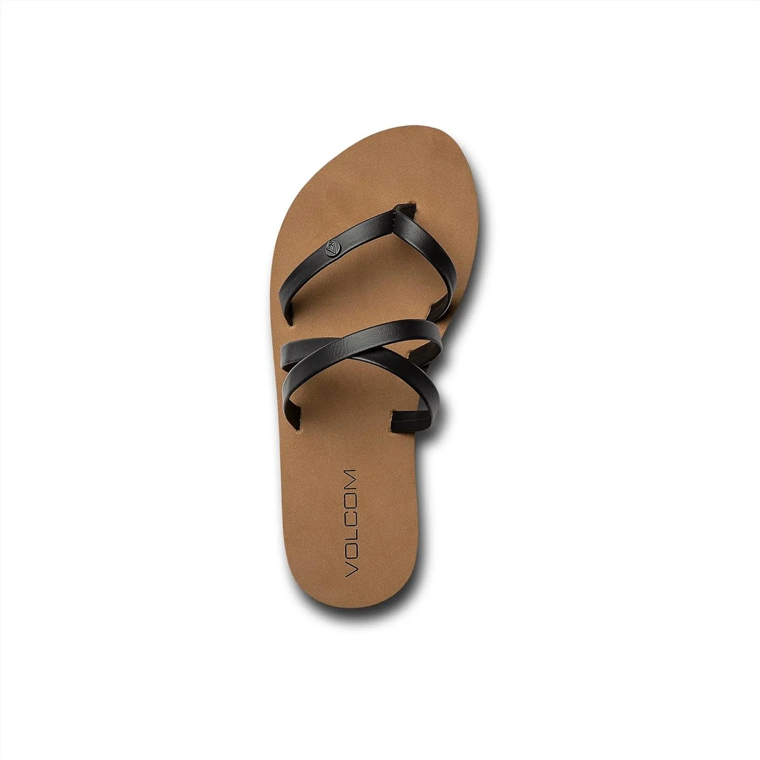 Volcom Girl's Easy Breezy Big Thong Flip Sandals Flop
