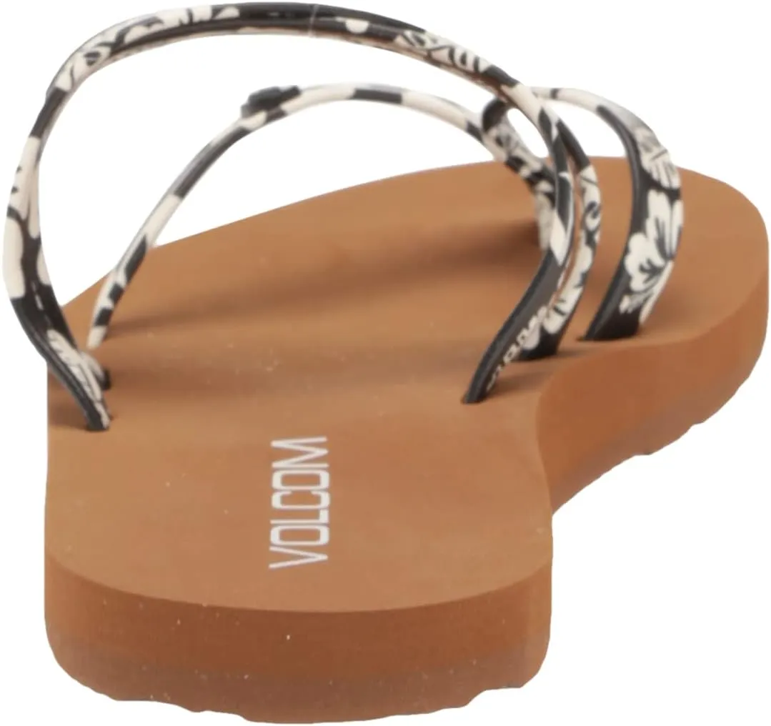 Volcom Girl's Easy Breezy Big Thong Flip Sandals Flop