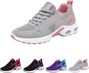 Walking Shoes Women Slip On Air Cushion Running Athletic Shoes Lightweight Mesh Breathable Comfort Casual Shoes