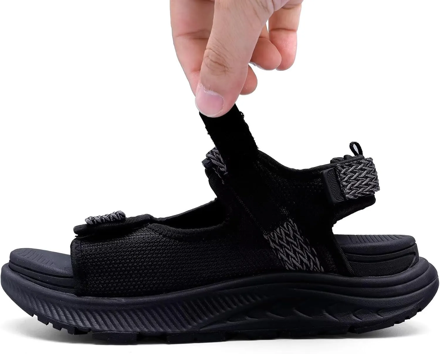 WateLves Womens Orthopedic Walking Sandals Summer Casual Outdoor Hiking Water Platform Sandals with Adjustable Strap Comfortable Plantar Fasciitis Arch Support