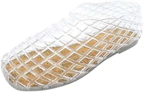 Wild Diva Women's Casual Mesh Ballet Flat Sandals