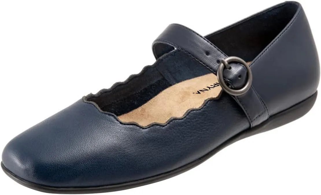 Women Adjustable Single Strap Buckle Classic Mary Jane Flats Square Toe Comfy Insole Daily Walking Casual Shoes Size 4-16 US