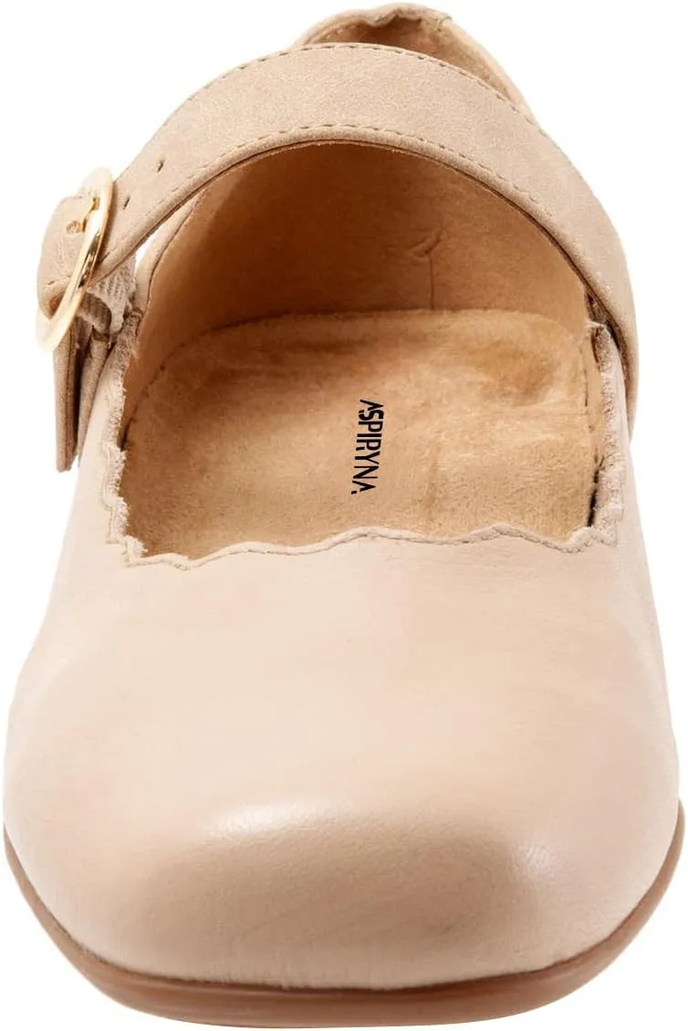 Women Adjustable Single Strap Buckle Classic Mary Jane Flats Square Toe Comfy Insole Daily Walking Casual Shoes Size 4-16 US