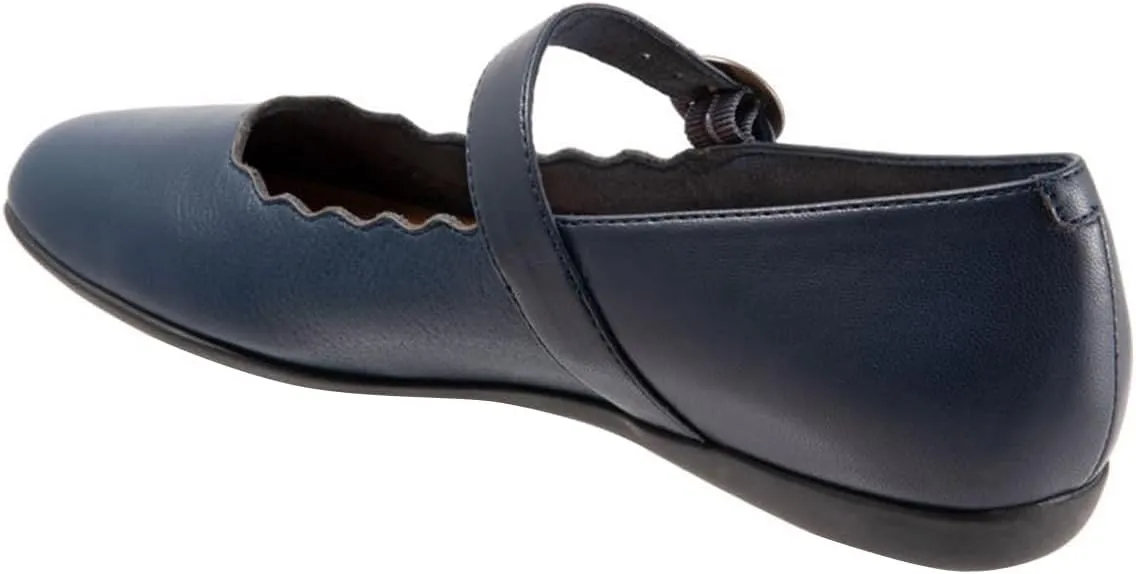 Women Adjustable Single Strap Buckle Classic Mary Jane Flats Square Toe Comfy Insole Daily Walking Casual Shoes Size 4-16 US