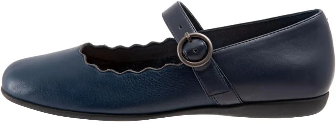 Women Adjustable Single Strap Buckle Classic Mary Jane Flats Square Toe Comfy Insole Daily Walking Casual Shoes Size 4-16 US