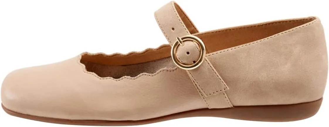Women Adjustable Single Strap Buckle Classic Mary Jane Flats Square Toe Comfy Insole Daily Walking Casual Shoes Size 4-16 US