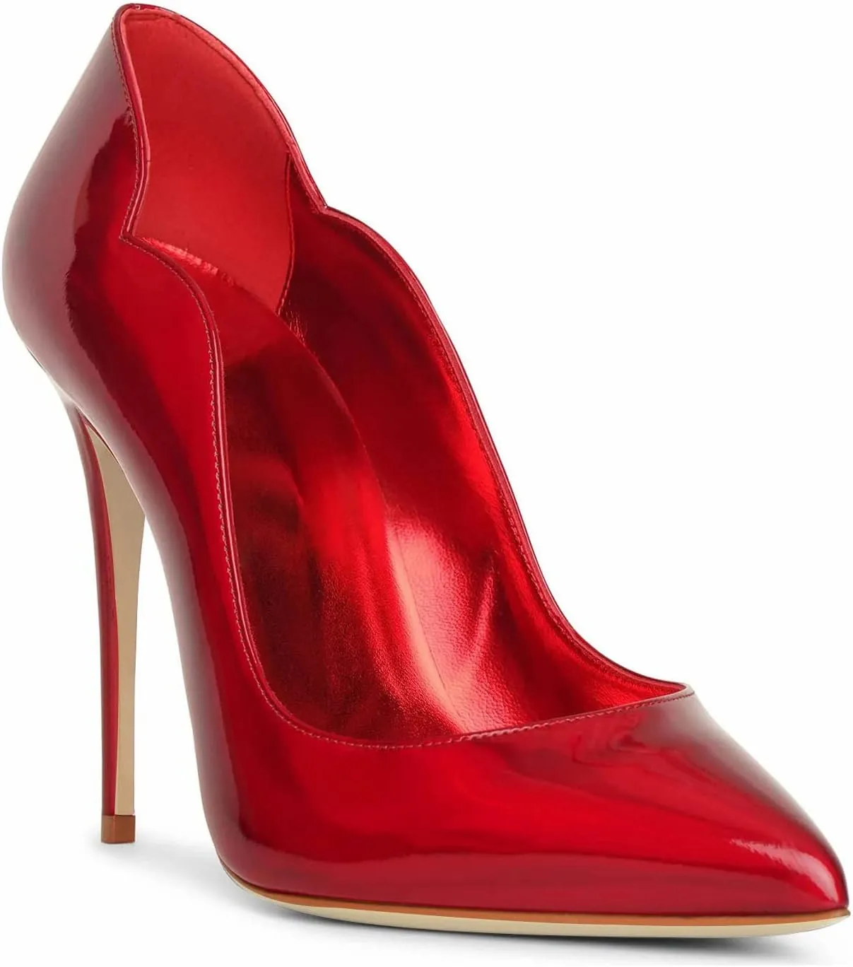 Women Pumps Sexy Pointed High Heel Patent Leather Classic Stilettos Slip On Office Office Lady Casual Dress Party Shoes