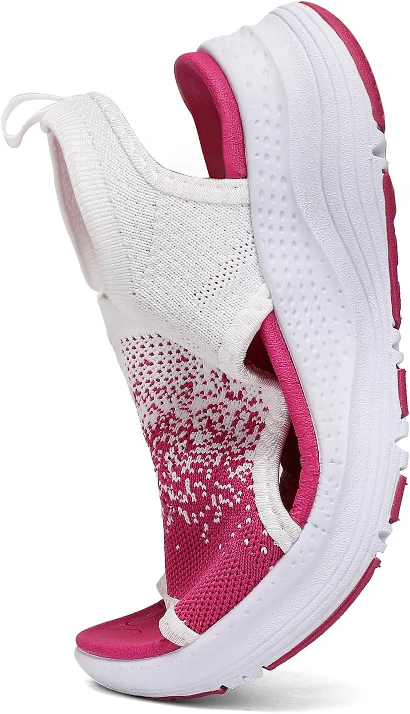 Women Walking Sandals Arch Support Orthotic Comfortable Plantar Fasciitis Non-slip Casual Open Toe Sport Sandals for Athletic Summer Beach