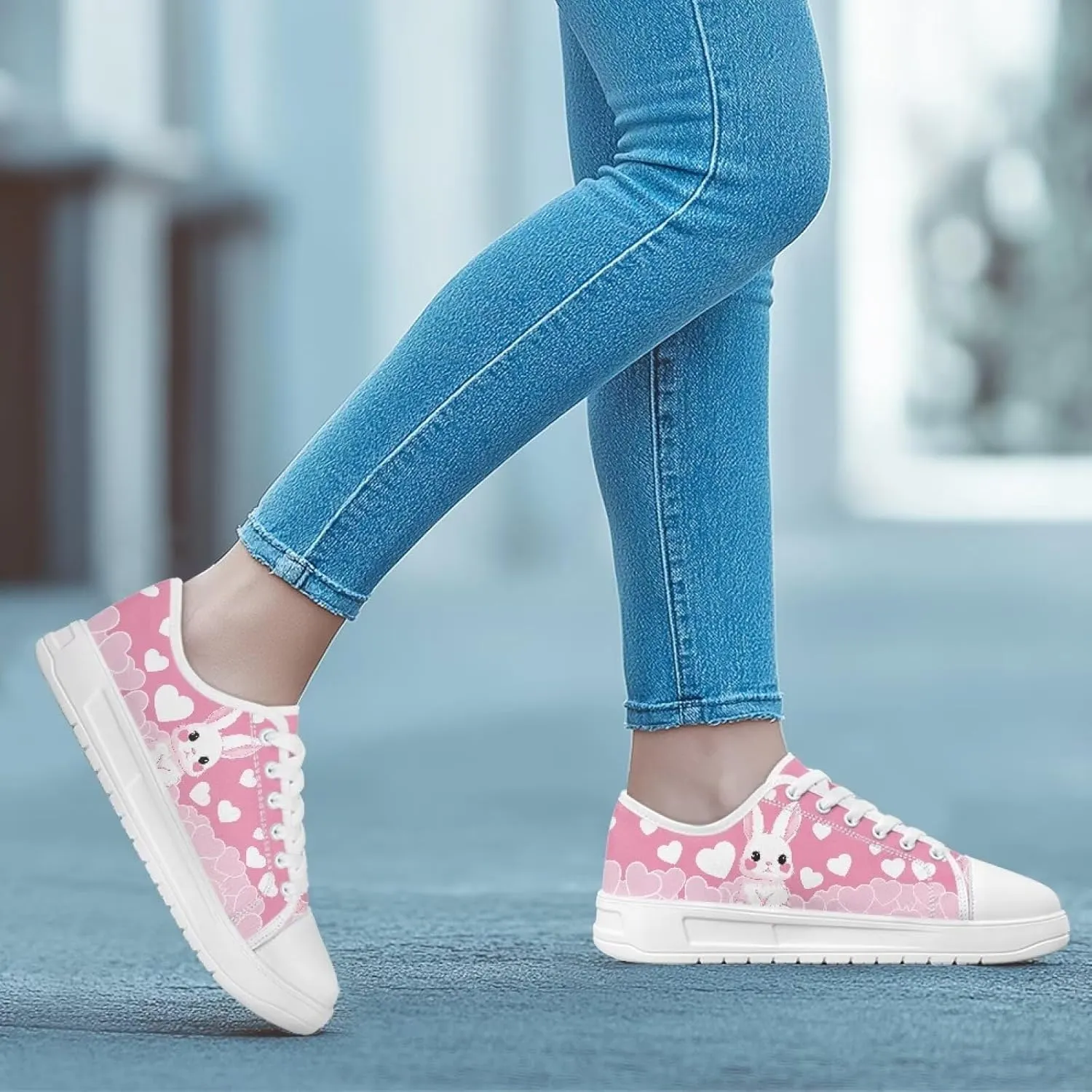 Women's Casual Fashion Canvas Sneakers Hand Free Low-Top Sneakers Lightweight Slip-On Loafers Walking Driving Shoes