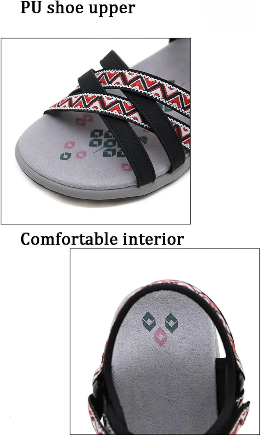 Women's Comfortable Hiking Athletic Sandals Sports Walking Casual Summer Outdoor Beach Water Sandal