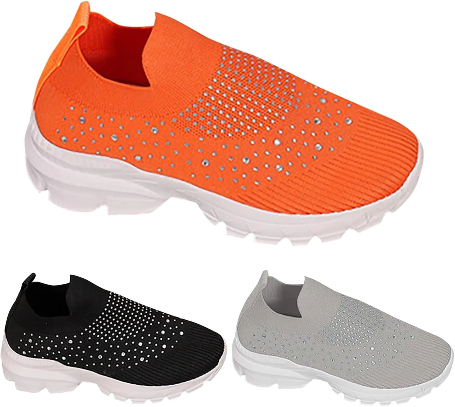Women's Fashion Sneaker Non Slip Work Wide Comfortable Slip Resistant Work Shoes Men's Walking Shoes Winter Loafers for Women All Black Sneakers for Men