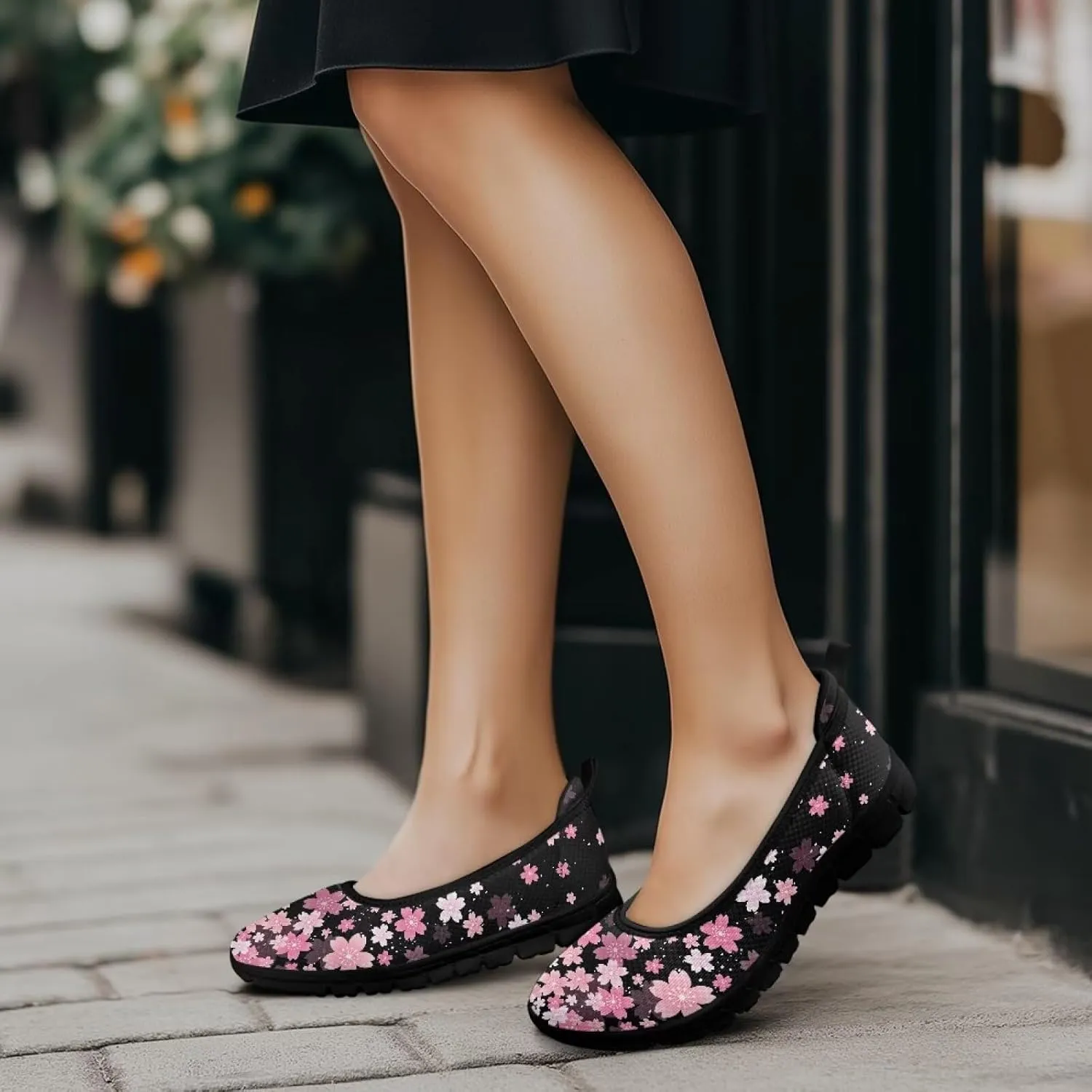 Womens Loafers Shoes Platform Spring Flats Shoes Comfortable Slip On Casual Dress Shoes, Size 6-10