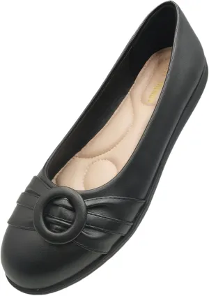 Women's Mary Jane Shoes – Classic Black Oxford Shoes with T-Strap Design | Comfortable & Stylish Mary Janes for Women | Casual & Dressy T-Strap Mary Jane Flats
