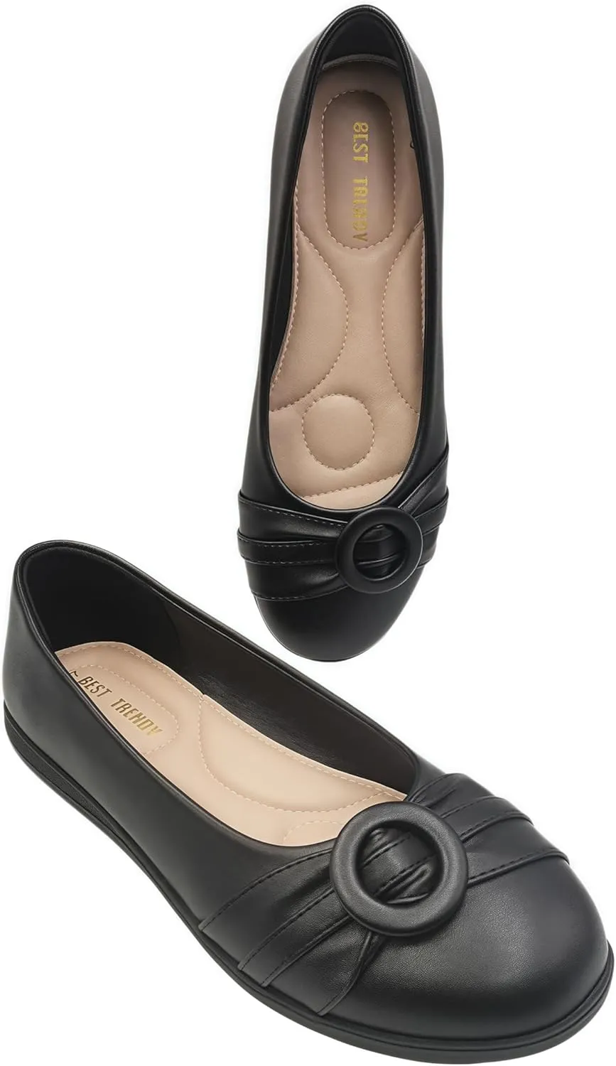 Women's Mary Jane Shoes – Classic Black Oxford Shoes with T-Strap Design | Comfortable & Stylish Mary Janes for Women | Casual & Dressy T-Strap Mary Jane Flats