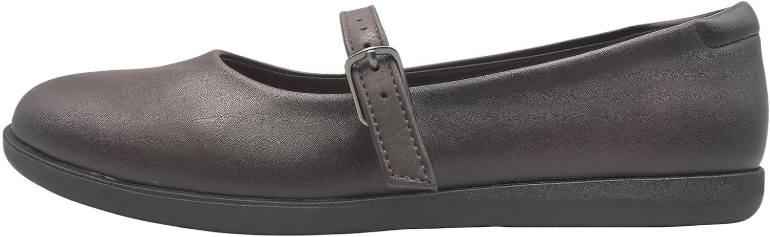 Women's Mary Jane Shoes – Classic Black Oxford Shoes with T-Strap Design | Comfortable & Stylish Mary Janes for Women | Casual & Dressy T-Strap Mary Jane Flats