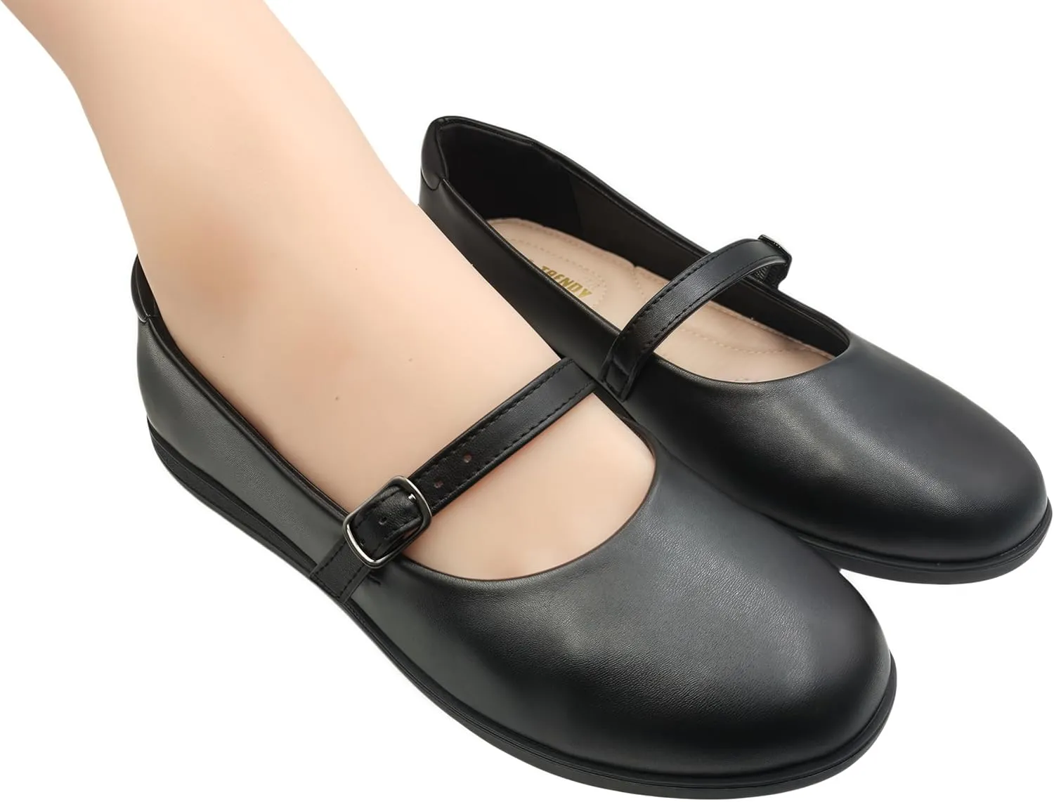 Women's Mary Jane Shoes – Classic Black Oxford Shoes with T-Strap Design | Comfortable & Stylish Mary Janes for Women | Casual & Dressy T-Strap Mary Jane Flats