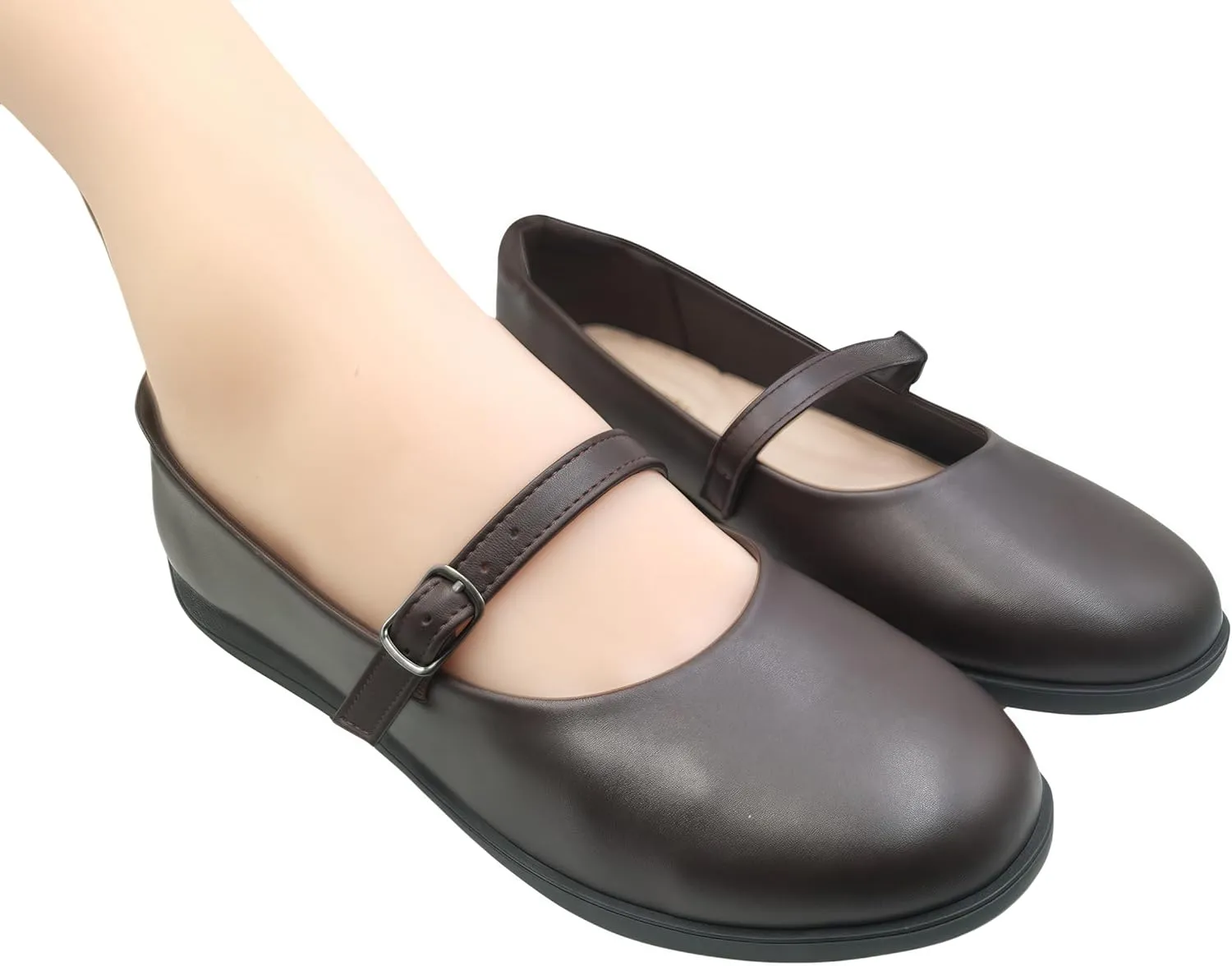 Women's Mary Jane Shoes – Classic Black Oxford Shoes with T-Strap Design | Comfortable & Stylish Mary Janes for Women | Casual & Dressy T-Strap Mary Jane Flats