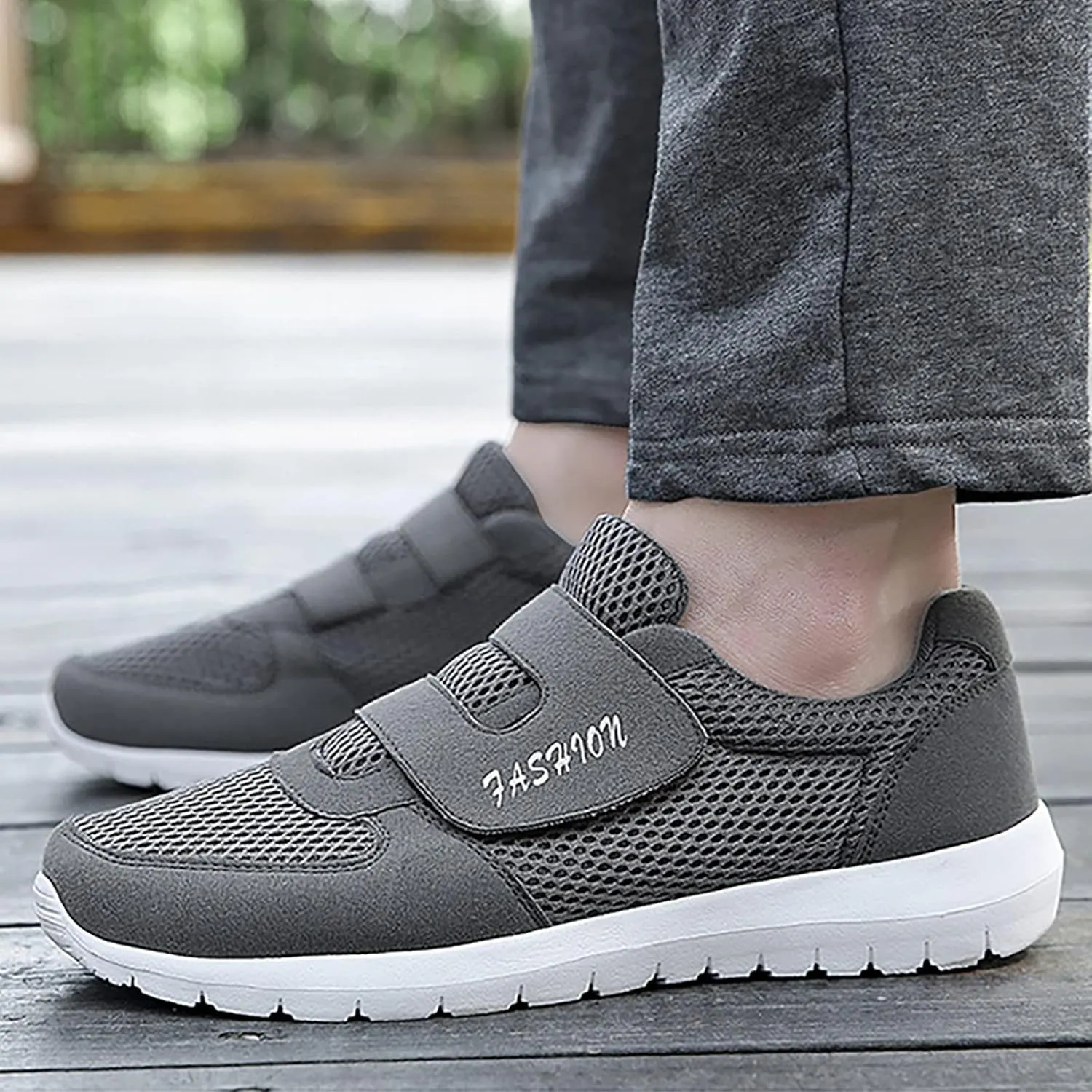 Womens Mesh Sneakers with Arch Support Comfortable Casual Sneaker Breathable Slip On Running Shoes Wide Width Orthopedic Walking Shoes