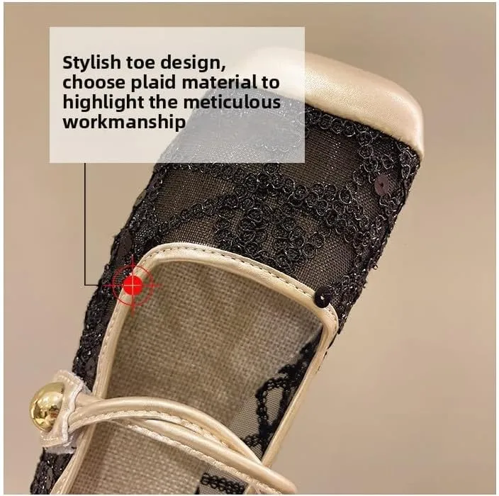 Women's mesh yarn 2025 Muller flat-bottomed sandals summer new bag head slippers women wear Xiaoxiangfeng bag head half slippers